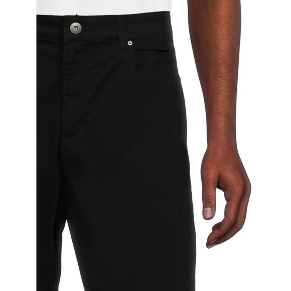 George Men’s and Big Men’s Premium 5 Pocket Garment Washed Pants, Size 30x32 - Picture 4 of 5